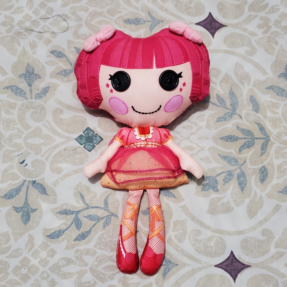 Lalaloopsy Tippy Tumblelina Soft Plush Doll Excellent Pre-Owned Condition
